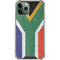 South Africa Flag Distressed iPhone 12 Pro Clear Case